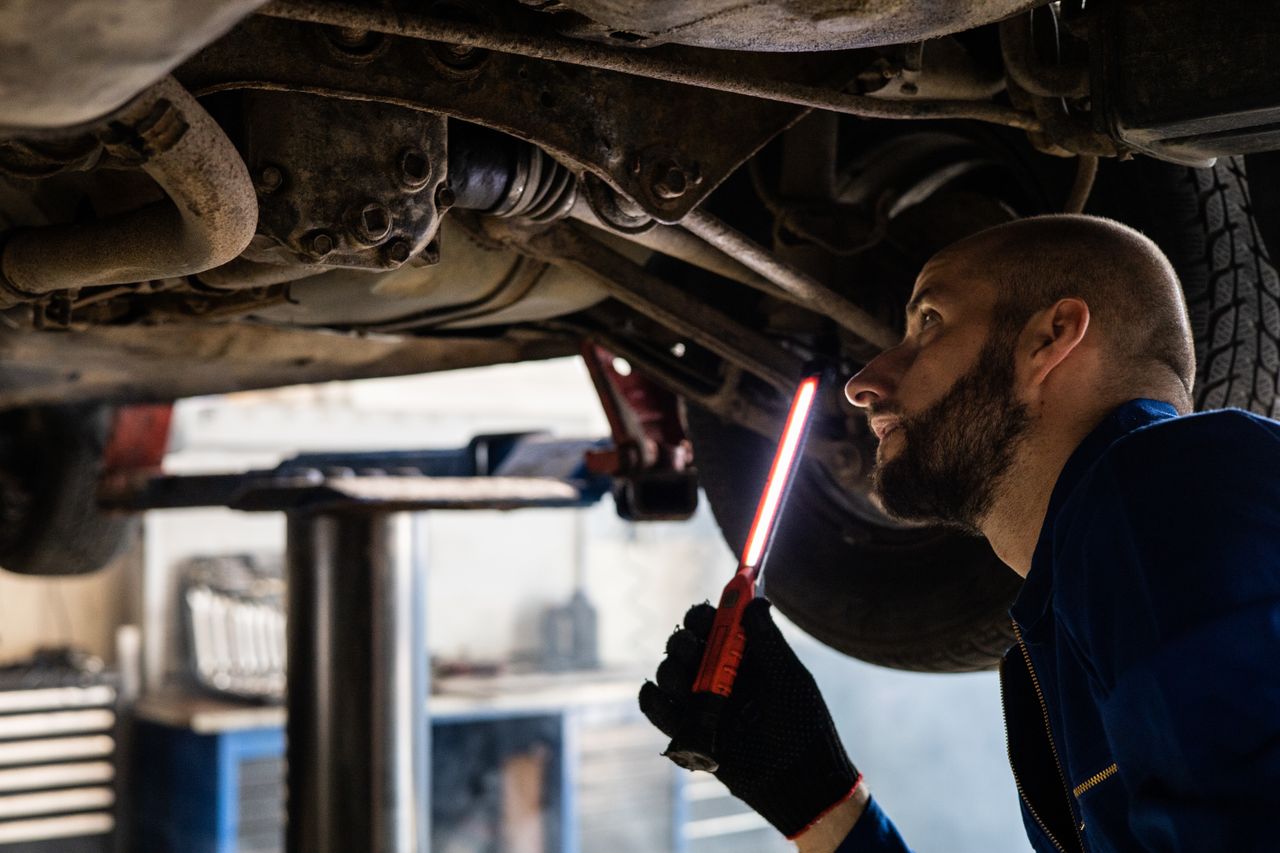 Ridgemotorworks team at work in the workshop